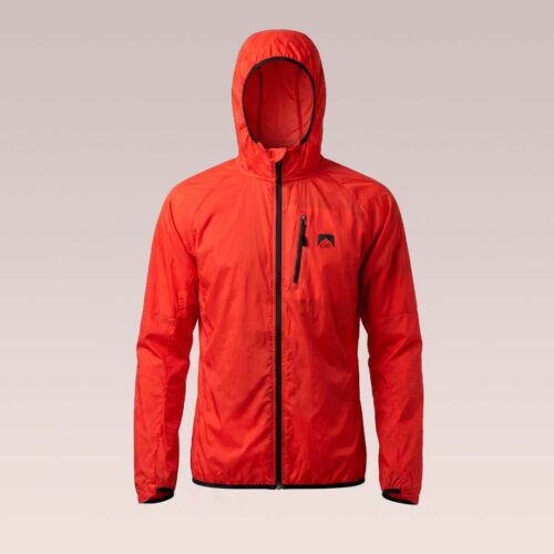 campera rompevientos cht rojo repelente al agua