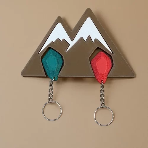 Llavero Porta Llaves Montaña Decoración Pared De Escalada